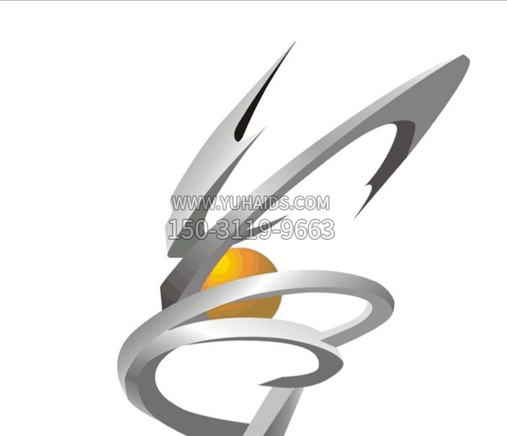 企业不锈钢螺旋金球标志博鱼网页版