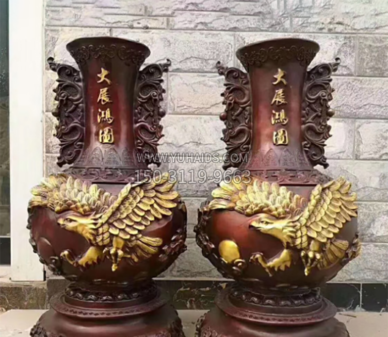 铜雕花瓶博鱼网页版