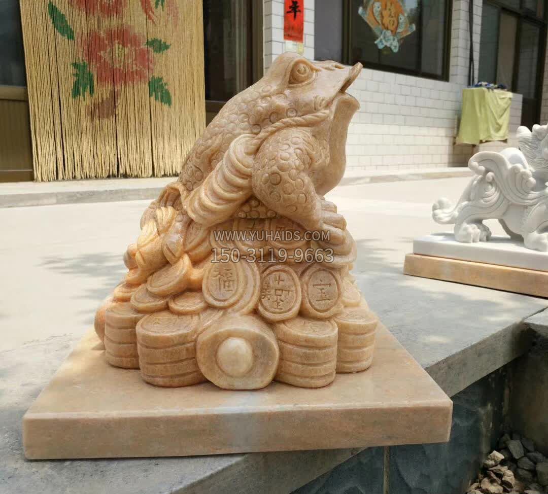 招财金蝉石雕博鱼网页版