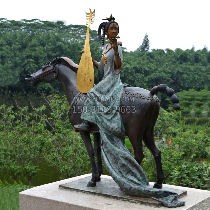 昭君出塞铜像博鱼网页版