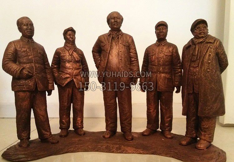 中国近代伟人系列铜雕像博鱼网页版