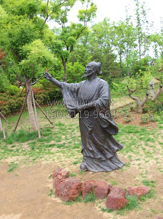 中国历史名人唐代著名绘画大师吴道子铜博鱼网页版