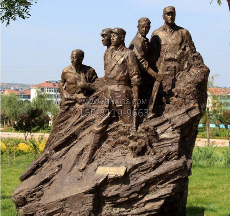 铸铜狼牙山五壮士博鱼网页版