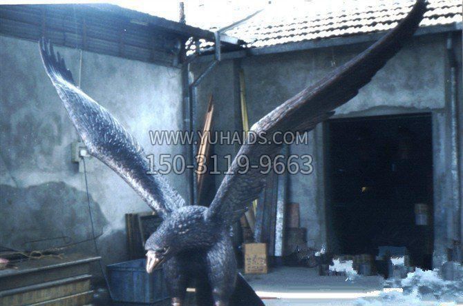 铸铜老鹰企业动物铜雕博鱼网页版