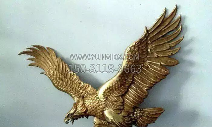 铸铜老鹰企业动物铜雕 (2)博鱼网页版