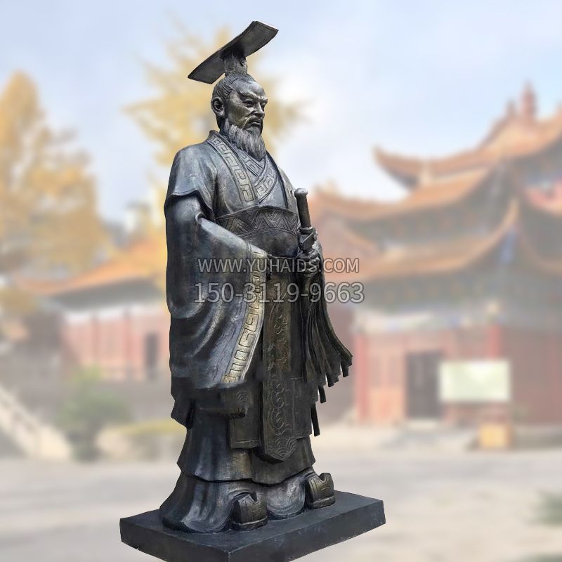 铸铜秦始皇铜博鱼网页版像