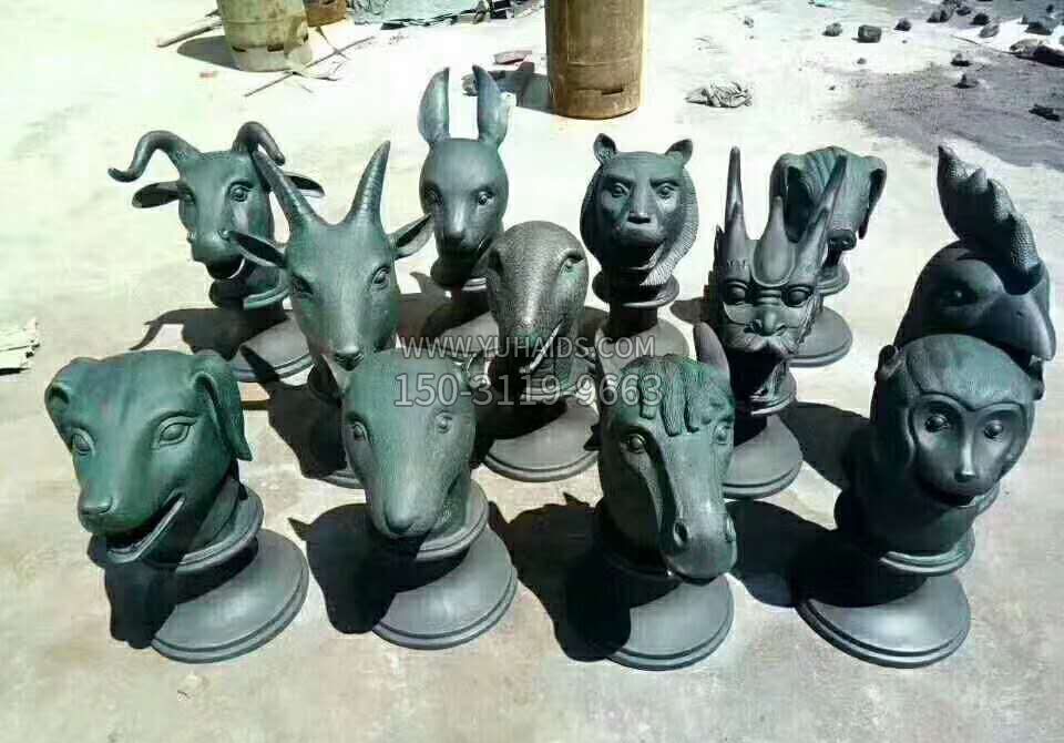 铸铜十二生肖动物博鱼网页版