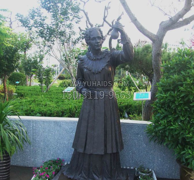 铸铜西方名人居里夫人博鱼网页版