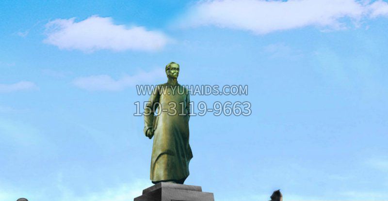 校园朱自清近代名人铜雕博鱼网页版