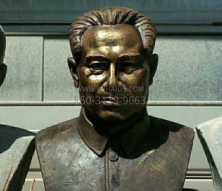 校园周恩来胸像铜雕博鱼网页版