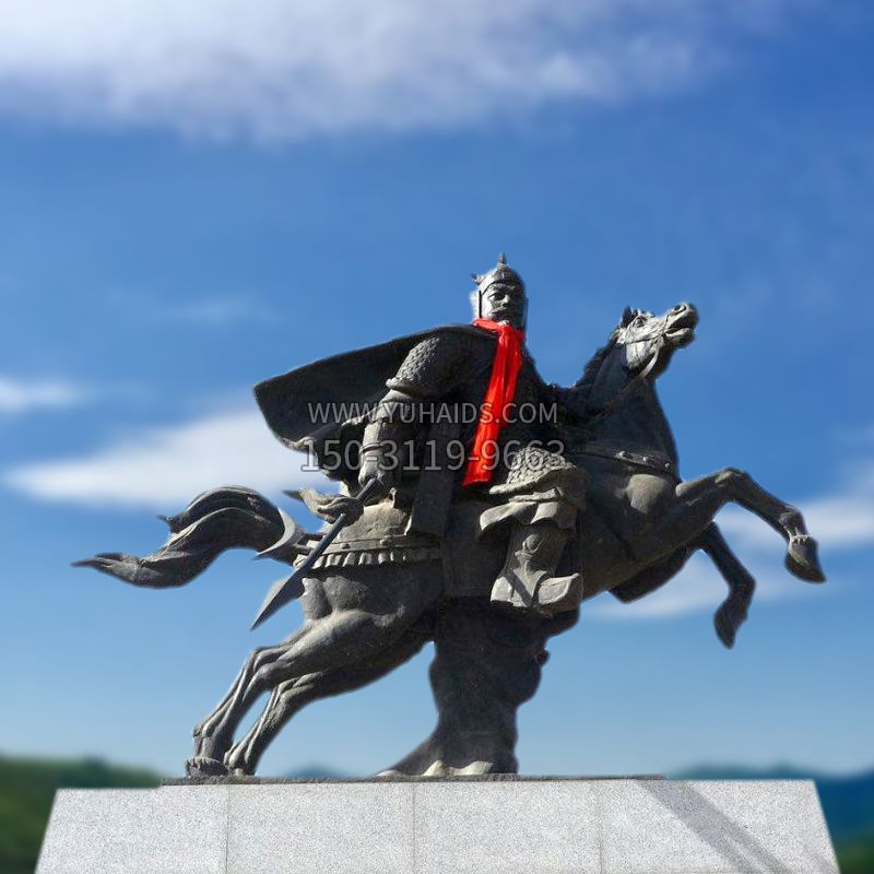 薛仁贵西征博鱼网页版-唐初著名将领中国历史名人雕像