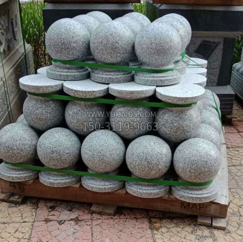 岩球挡车石雕路障球博鱼网页版