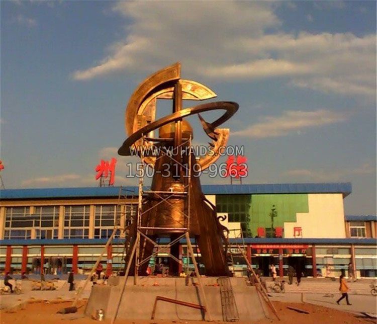 一路平安铜雕博鱼网页版