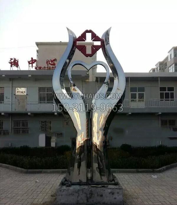 医院不锈钢医者仁心博鱼网页版 (2)