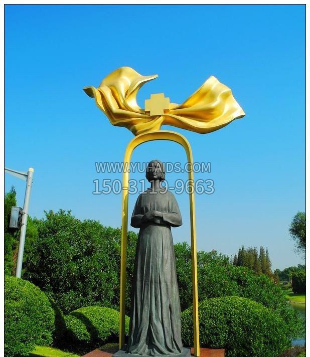 医院南丁格尔名人铜雕博鱼网页版