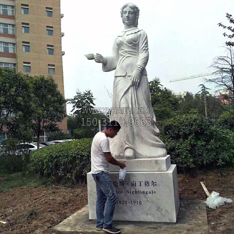 医院园林提灯天使南丁格尔石博鱼网页版