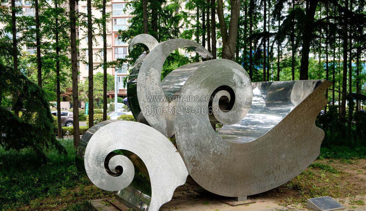 园林不锈钢海浪造型博鱼网页版