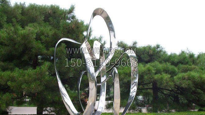 园林不锈钢镜面抽象博鱼网页版