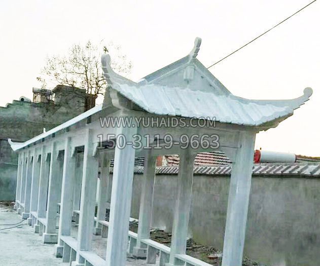 园林大理石长廊景观石雕博鱼网页版