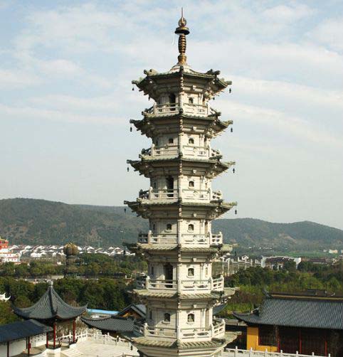 园林多层宝塔景观石雕博鱼网页版