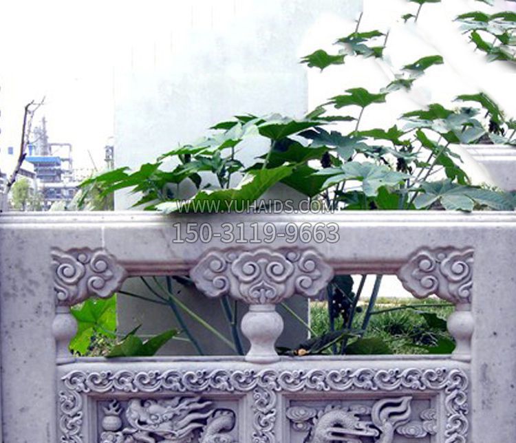 园林仿古石栏板景观石雕 (6)博鱼网页版