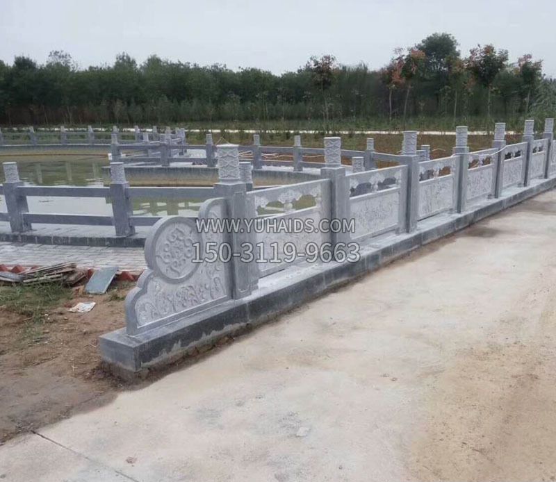 园林仿古石栏板景观石雕 (11)博鱼网页版