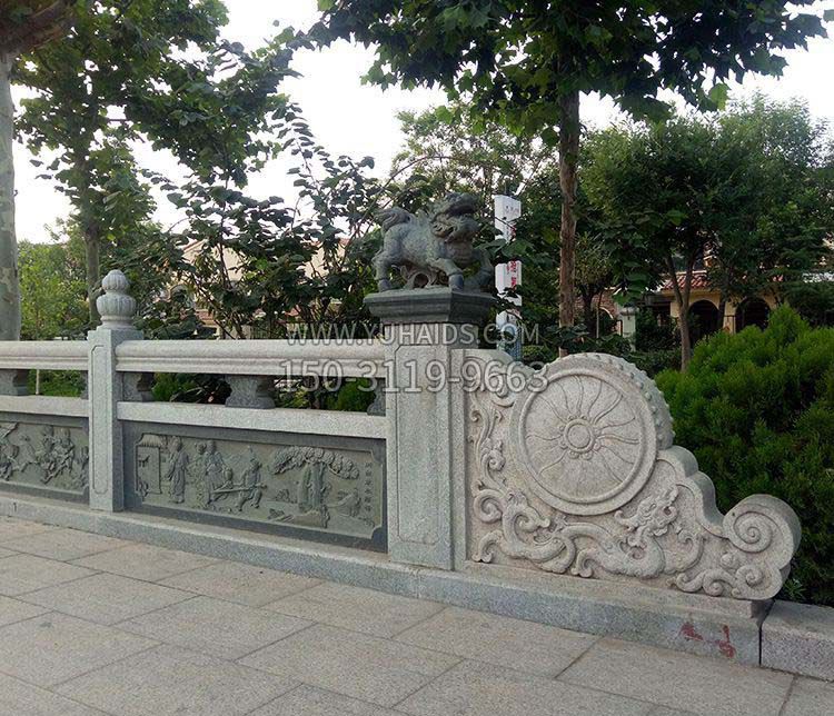 园林仿古石栏板石浮雕石雕博鱼网页版