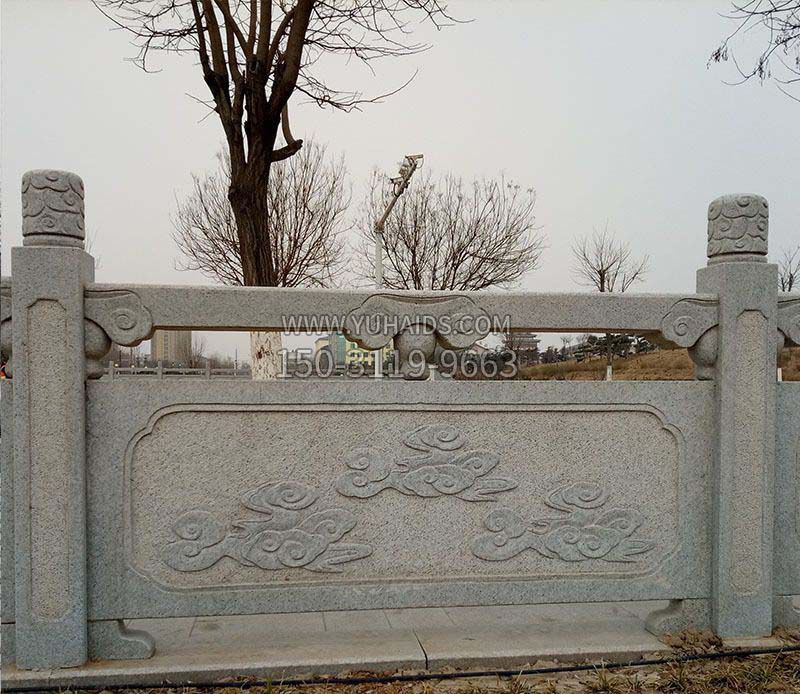 园林护城河石栏板景观石雕博鱼网页版