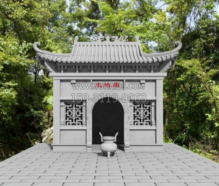 园林景观土地庙石雕博鱼网页版