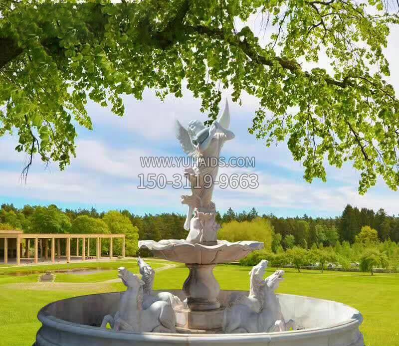 园林天使景观石雕 博鱼网页版