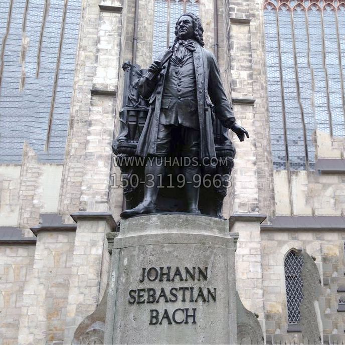约翰·塞巴斯蒂安·巴赫雕像-纯铜铸造世界名人著名音乐家博鱼网页版