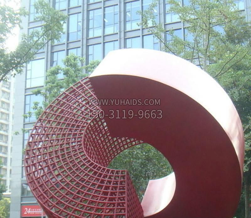 小区不锈钢抽象环博鱼网页版