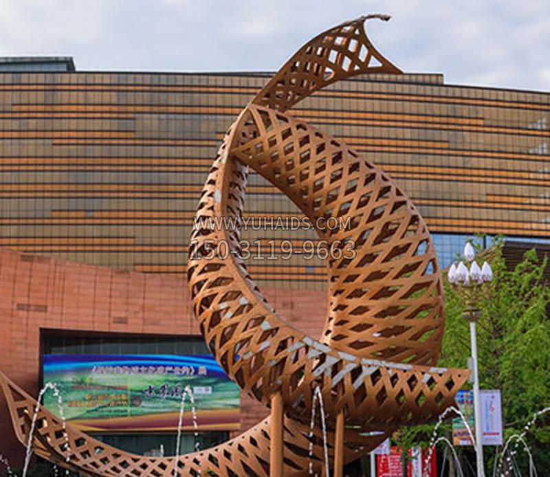 小区不锈钢造型抽象博鱼网页版