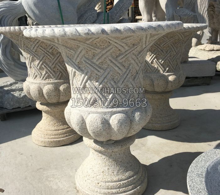 小区景观欧式花钵石雕 (3)博鱼网页版