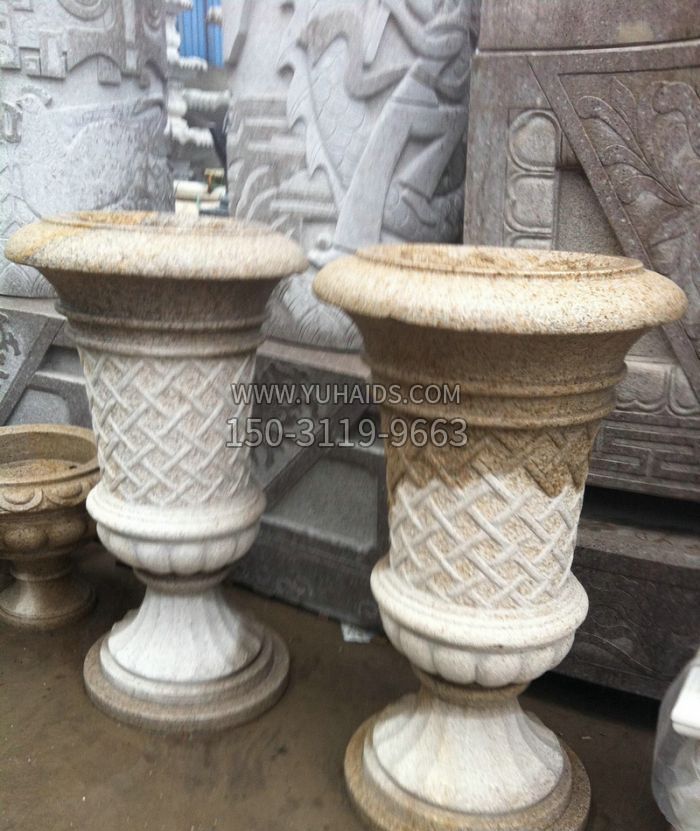 小区景观欧式花钵石雕博鱼网页版