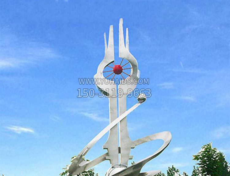 校园不锈钢大型创意景观博鱼网页版