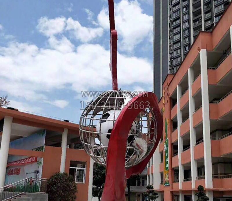 校园不锈钢环球科技景观博鱼网页版