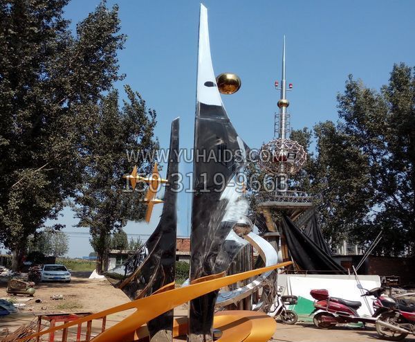 校园不锈钢天天向上景观博鱼网页版