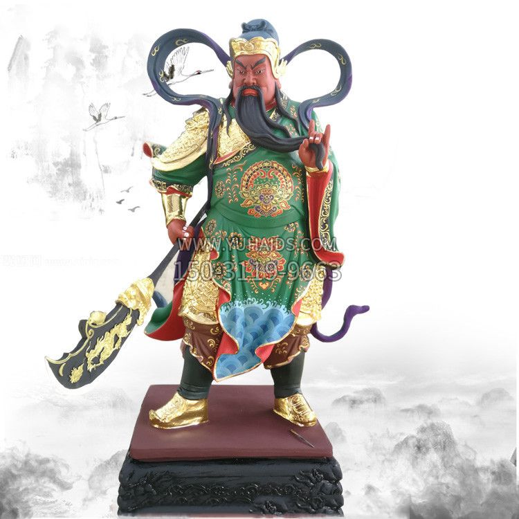 关帝玻璃钢彩绘博鱼网页版 关帝玻璃钢彩绘博鱼网页版