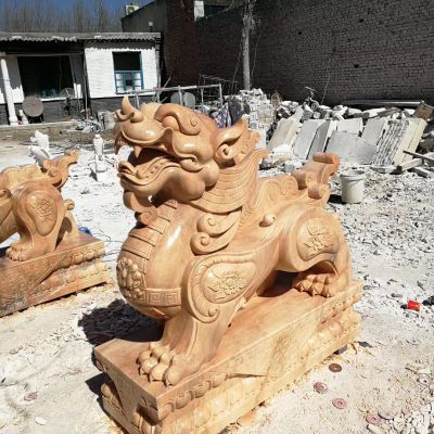 详解神兽镇宅貔貅石雕的制作工艺