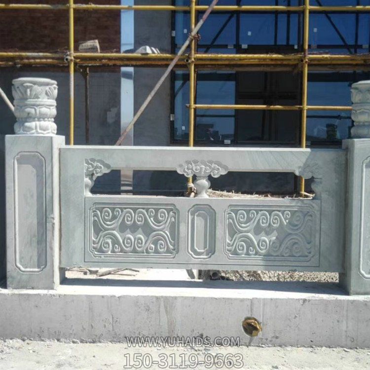 河道石雕栏杆 大理石河道石栏杆 汉白玉楼梯石栏杆 博鱼网页版