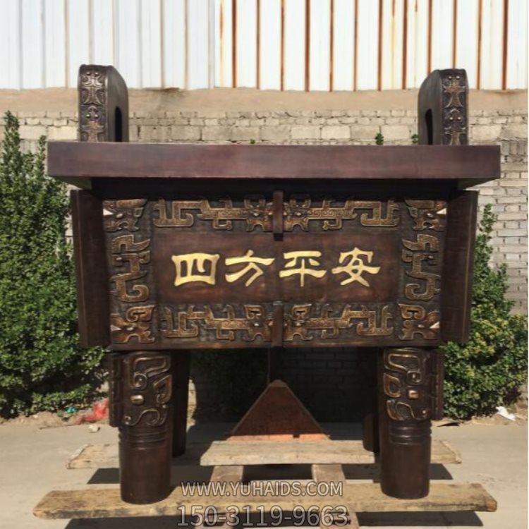 户外园林景观铜雕鼎博鱼网页版