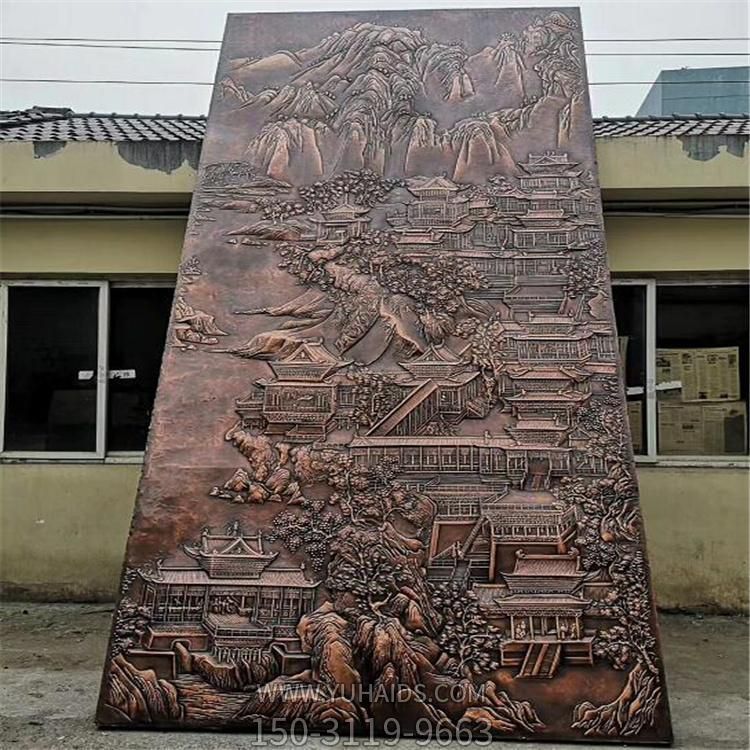铜浮雕庭院大型壁画博鱼网页版