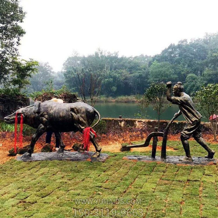 耕牛犁地情景博鱼网页版