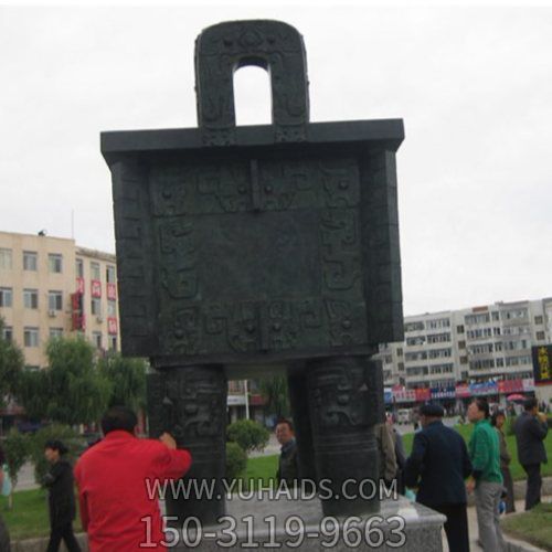 仿古做旧户外大型千足鼎博鱼网页版