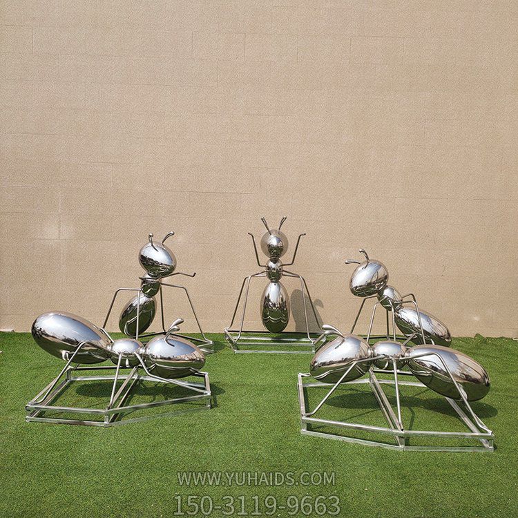 不锈钢镜面户外抽象蚂蚁博鱼网页版