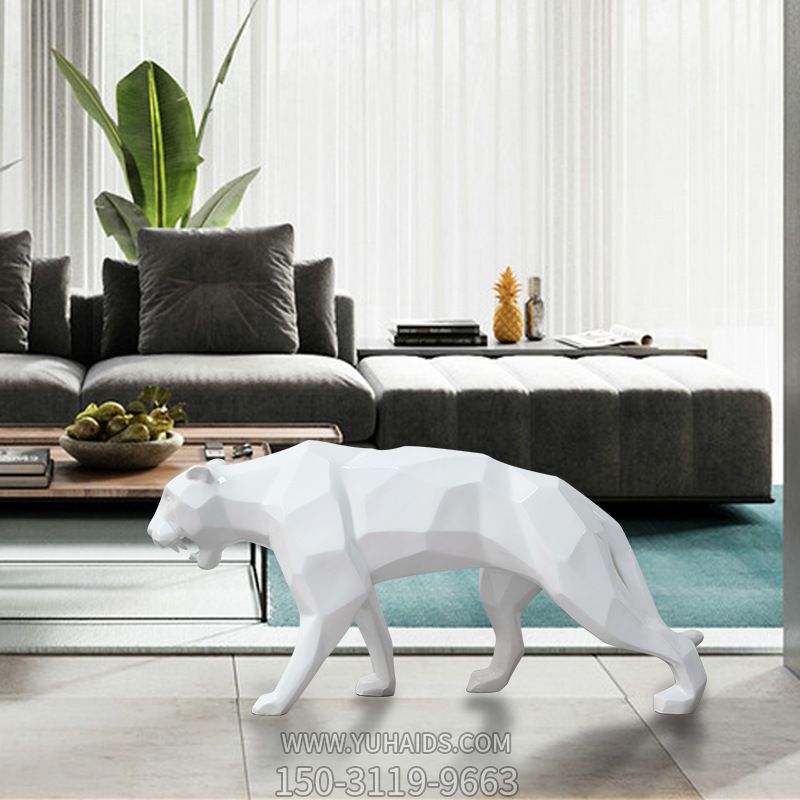 商厦白钢电镀切面烤漆喷漆创意个性豹子博鱼网页版