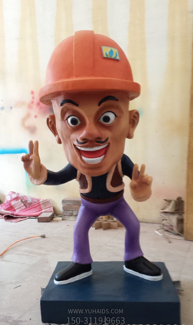 儿童游乐园卡通玻璃钢光头强博鱼网页版