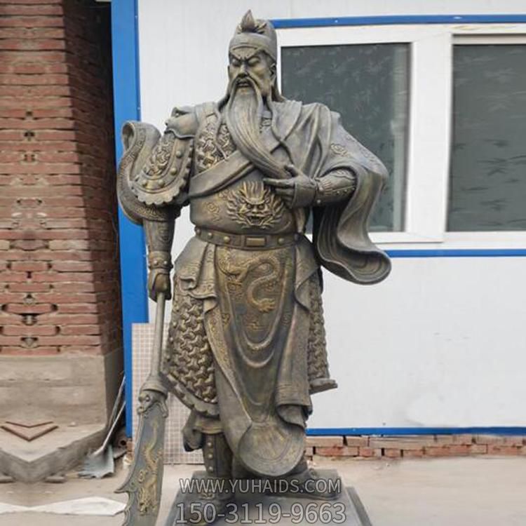 玻璃钢仿铜户外园林武财神博鱼网页版