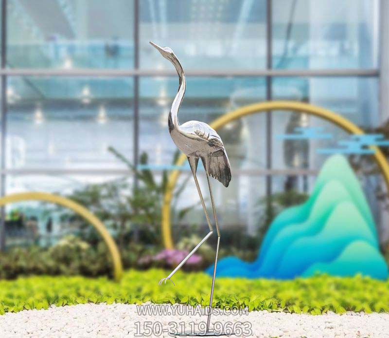 不锈钢镜面城市街道仙鹤博鱼网页版